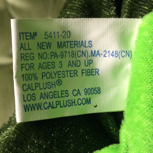 🌟 Cute green Turtle reptile Stuff Animal plush - Picture 6 of 10